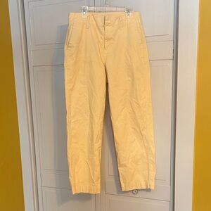 Women's Light Yellow Chinos